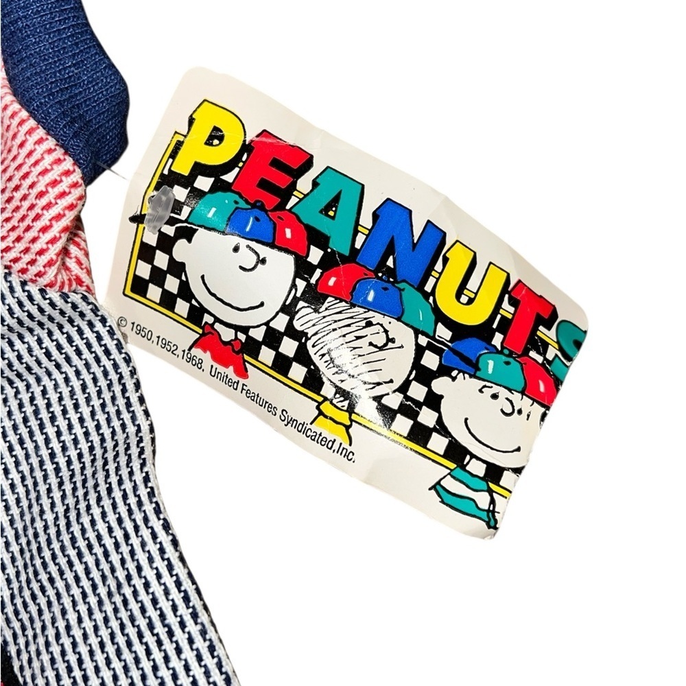 NWT Vintage 90's Peanuts Charlie Brown USA snap button baby romper . - Picture 5 of 5